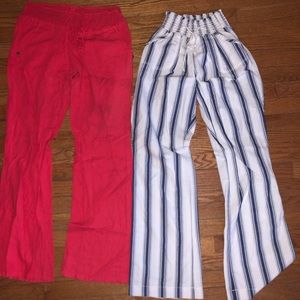 2 Beachy Linen Pants